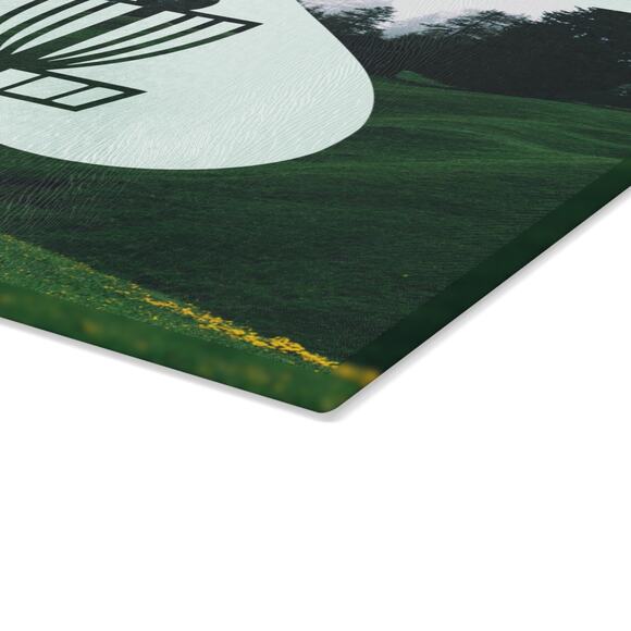 Disc Golf Aces Glass Cutting Board Discgolf Discgolfer Gift - Picture 3 of 10